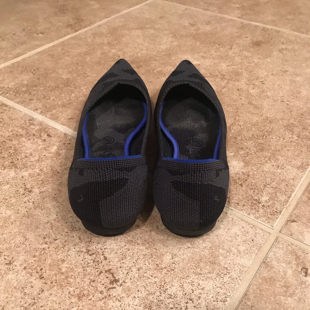 Rothys Gray Camo Points, Size 8 - image 2